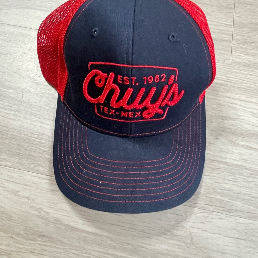 Chuy's Red and Black Cap